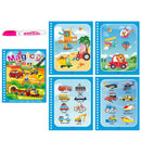 Reusable Magical Water Drawing Book with Pen Kids Toys childrensterritory