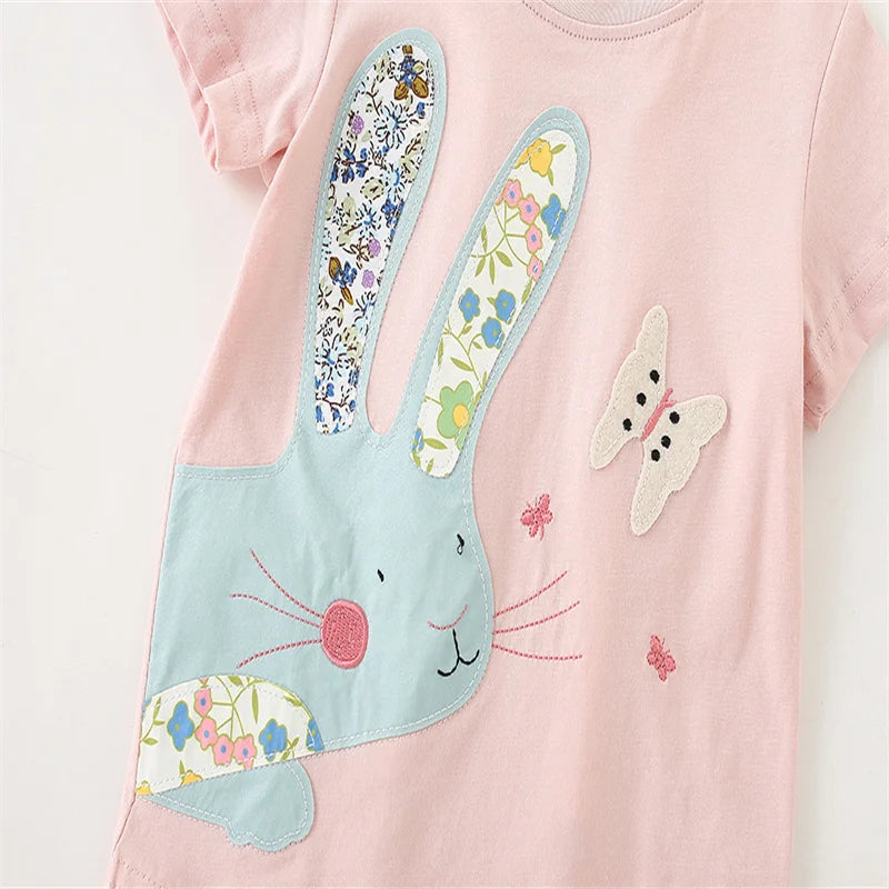 Kids Girls Cartoon Design Tops and Leggings Set childrensterritory