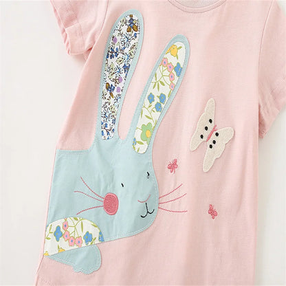 Kids Girls Cartoon Design Tops and Leggings Set childrensterritory