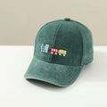 Cartoon Trains Embroidered Summer Sports Hats for Kids childrensterritory