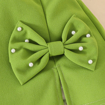 Baby Girls 3Pcs Cute Top+Bow Skirt+Beret Summer Outfit childrensterritory