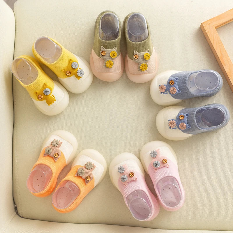 Baby Anti-slip Cotton Socks Shoes for Spring Autumn childrensterritory