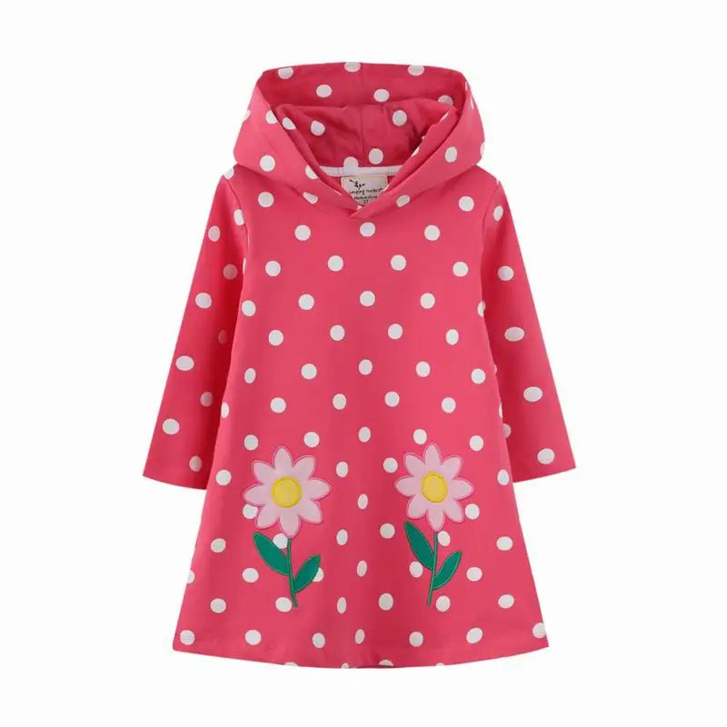 Long-Sleeved Cartoon Print Autumn Girls&