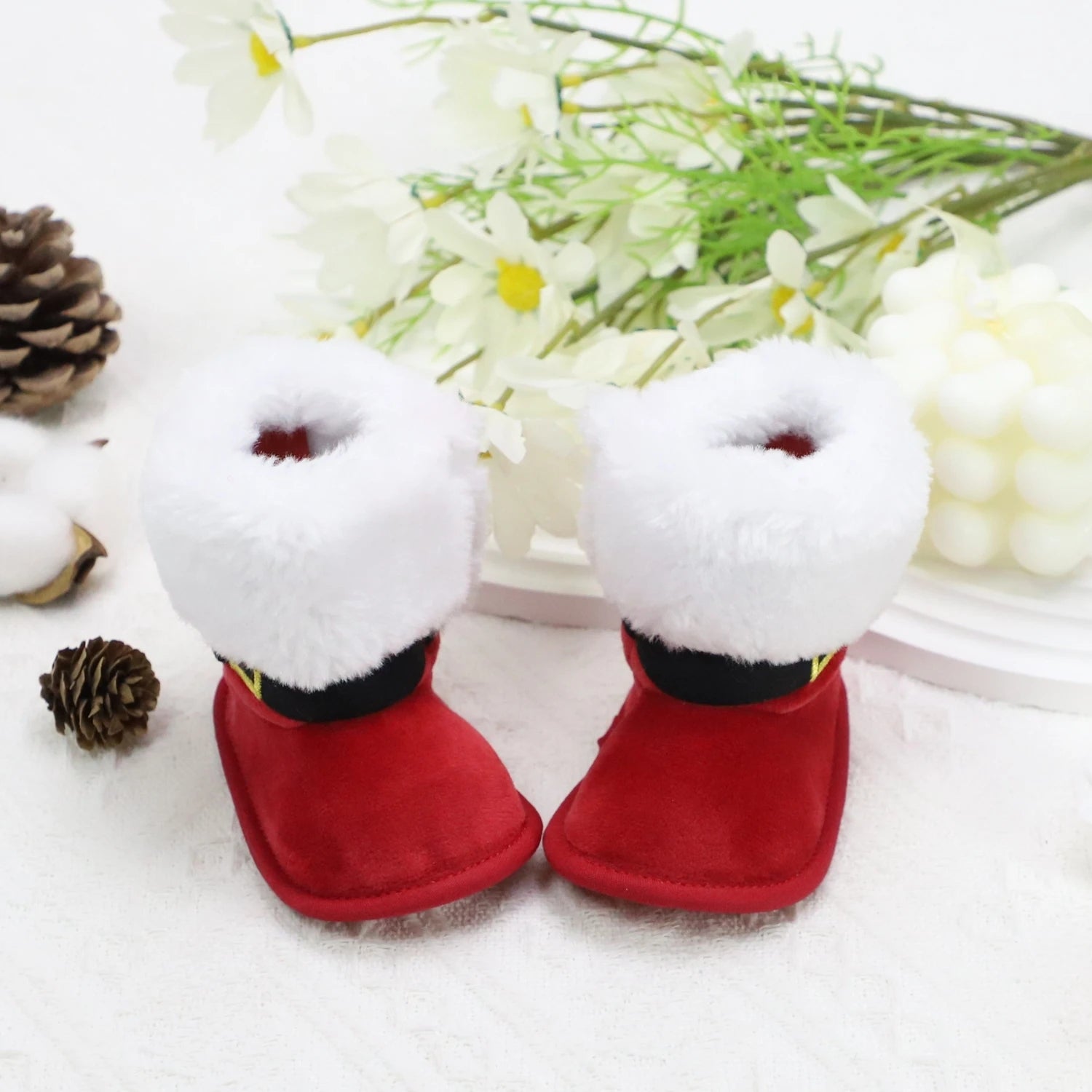 Warm, Non-Slip Baby Snow Boots for Christmas childrensterritory