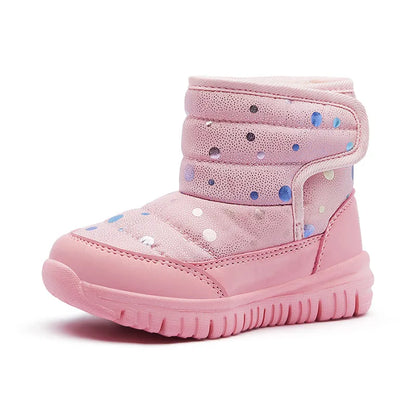 Kids Unisex Warm Breathable Designer Snow Boots childrensterritory