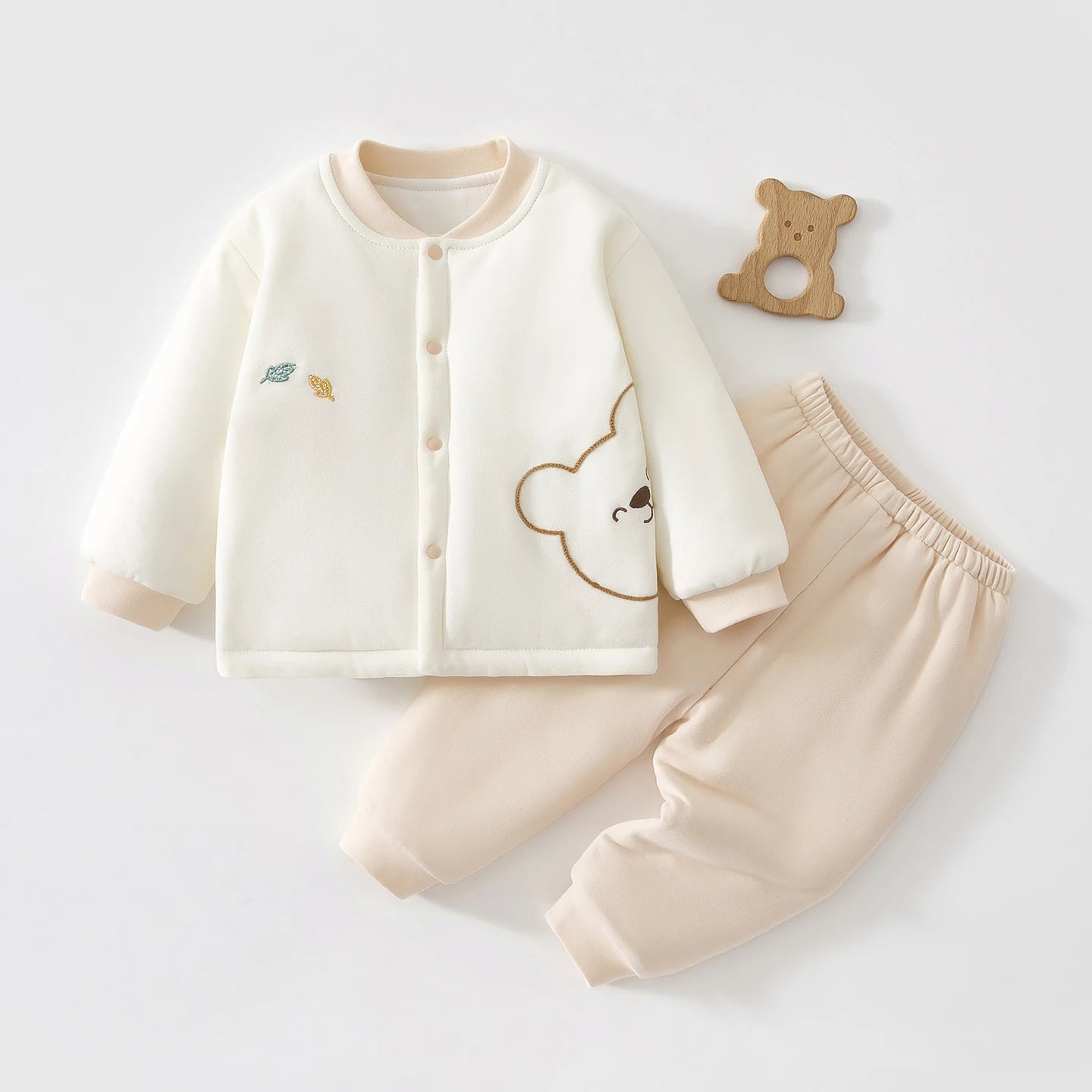 Baby Kids Cartoon Design Winter Outfit Set childrensterritory