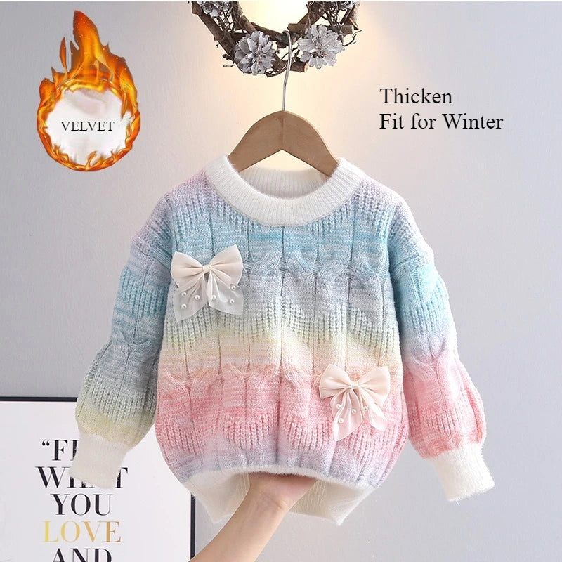 Kids’ Long-Sleeve Casual Soft &amp; Warm Sweater