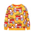 Cartoon Vehicle Design Kids Boys Cotton Sweatshirts childrensterritory
