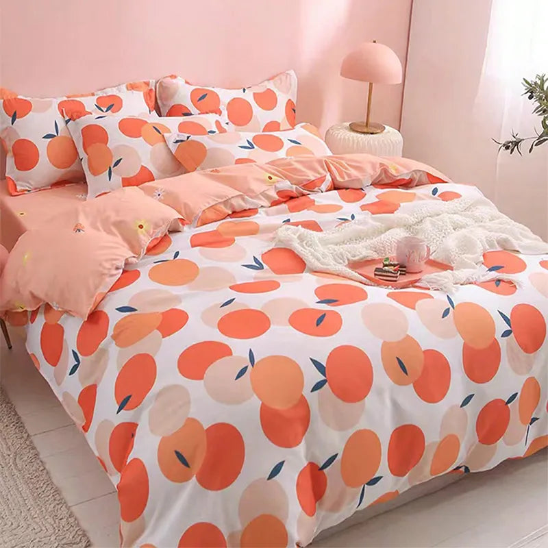 3pcs Printed Soft Cotton Quilt Cover for Single And Double Bed childrensterritory