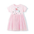 Girls Embroidered Cartoon Design Summer Dresses childrensterritory