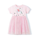 Girls Embroidered Cartoon Design Summer Dresses childrensterritory
