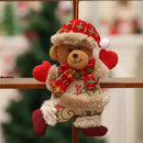 Dancing Santa Hanging Toys for Christmas Tree Decoration