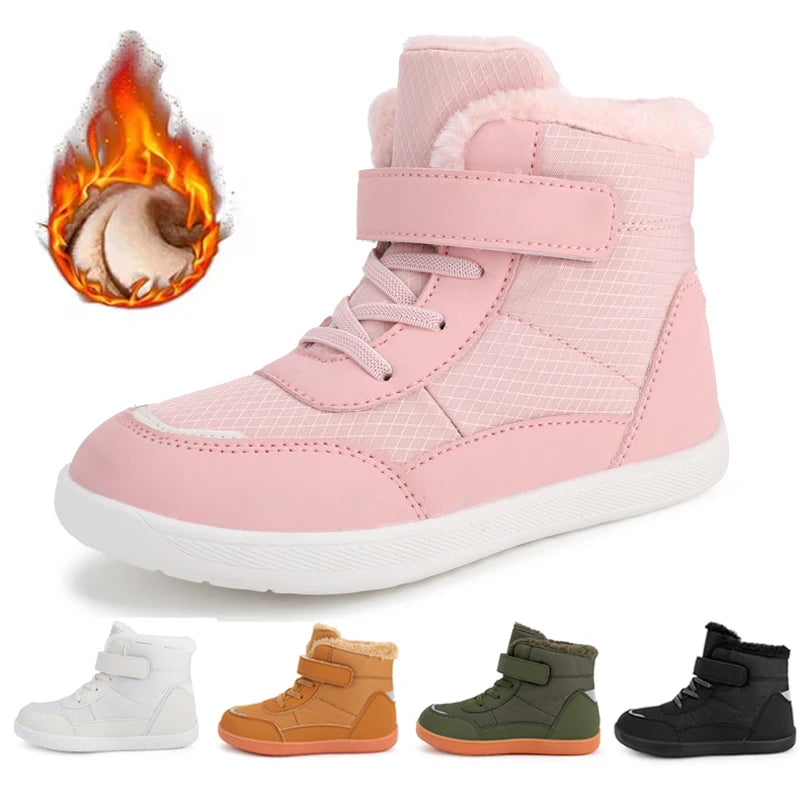 Waterproof High Top Suitable Warm Snow Boots for Kids childrensterritory