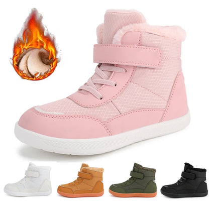 Waterproof High Top Suitable Warm Snow Boots for Kids childrensterritory