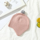 Cartoon Bear Ear Protection Knitted Hat for Toddler Boys Girls childrensterritory
