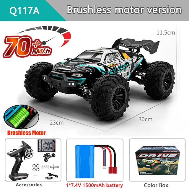 Off-Road Drift Simulation 4WD Rc Cars with LED childrensterritory