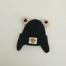 Cartoon Bear Ear Protection Knitted Hat for Toddler Boys Girls childrensterritory
