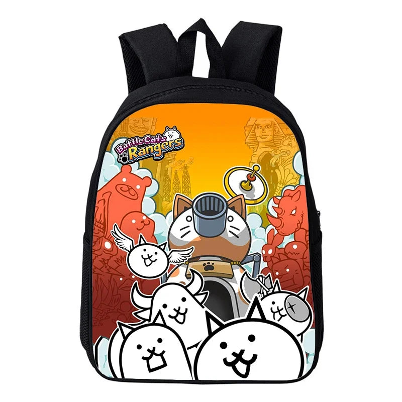Kids Cartoon Print Stylish School Bags
