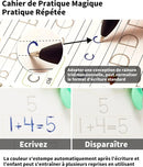 French Letter and Number Practice Copybook for Kids
