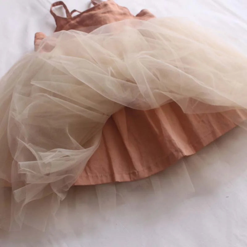 Baby Girl Backless Tutu Birthday Dress For Summer