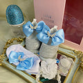 Luxury Keepsake Diamond Baby Bottles and Shoes Headband Set childrensterritory