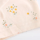 Girls Short Sleeves Cute Rabbit Design Summer Dresses childrensterritory
