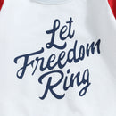 Kids Boys Girls Letters Print Long Sleeve Sweatshirt Tops