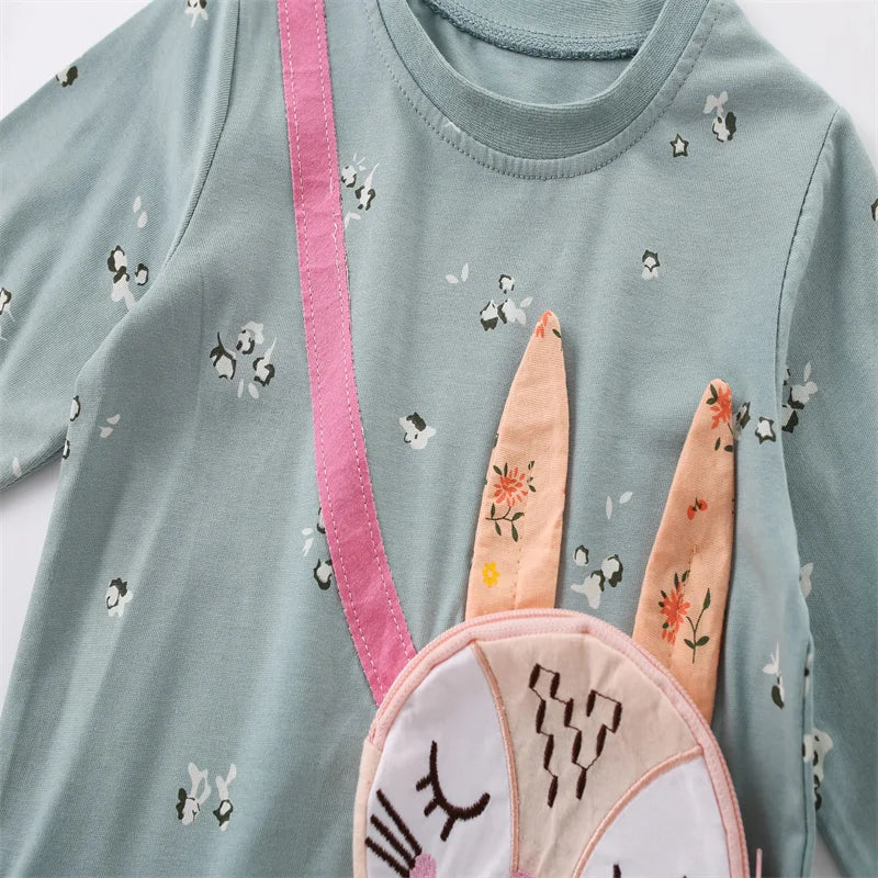 Full Sleeves Real Bag Design T-Shirts For Girls childrensterritory