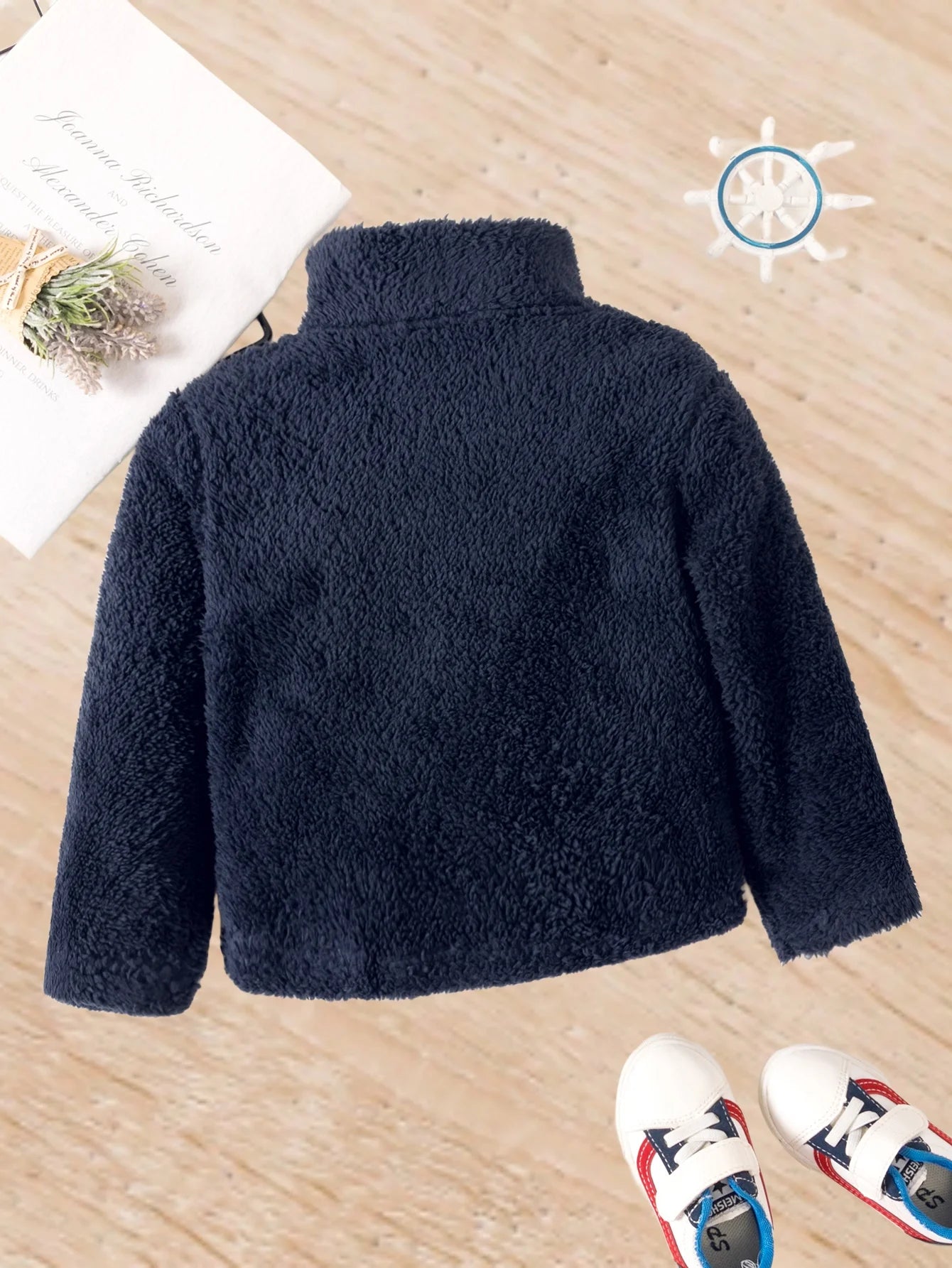 Boys’ Long-Sleeve Stylish Winter Jacket