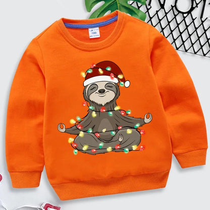Cartoon Animal Print Children&
