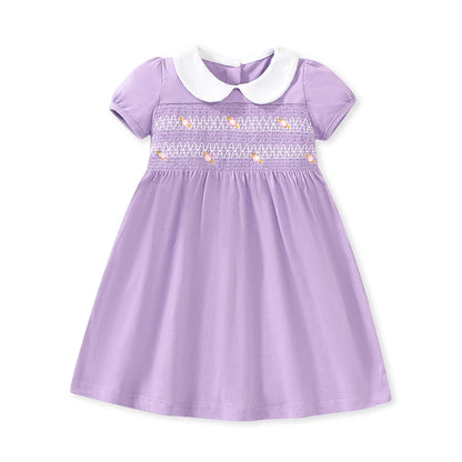 Toddler Girls Embroider Summer Princess Dresses childrensterritory
