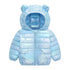 Little Girls Warm Hooded Glossy Design Jackets childrensterritory