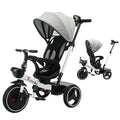 6-in-1 Folding Baby Push Bike with Detachable Guardrail childrensterritory