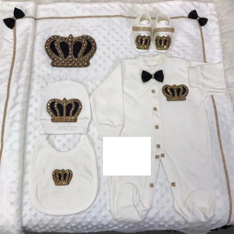 Designer Newborn Baby Cotton Clothing Set in One Pack childrensterritory