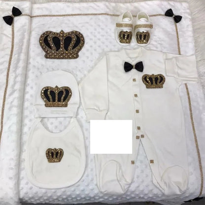 Designer Newborn Baby Cotton Clothing Set in One Pack childrensterritory