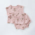 Baby Girl Printed 2pcs Top and Shorts Outfit Set for Summer childrensterritory
