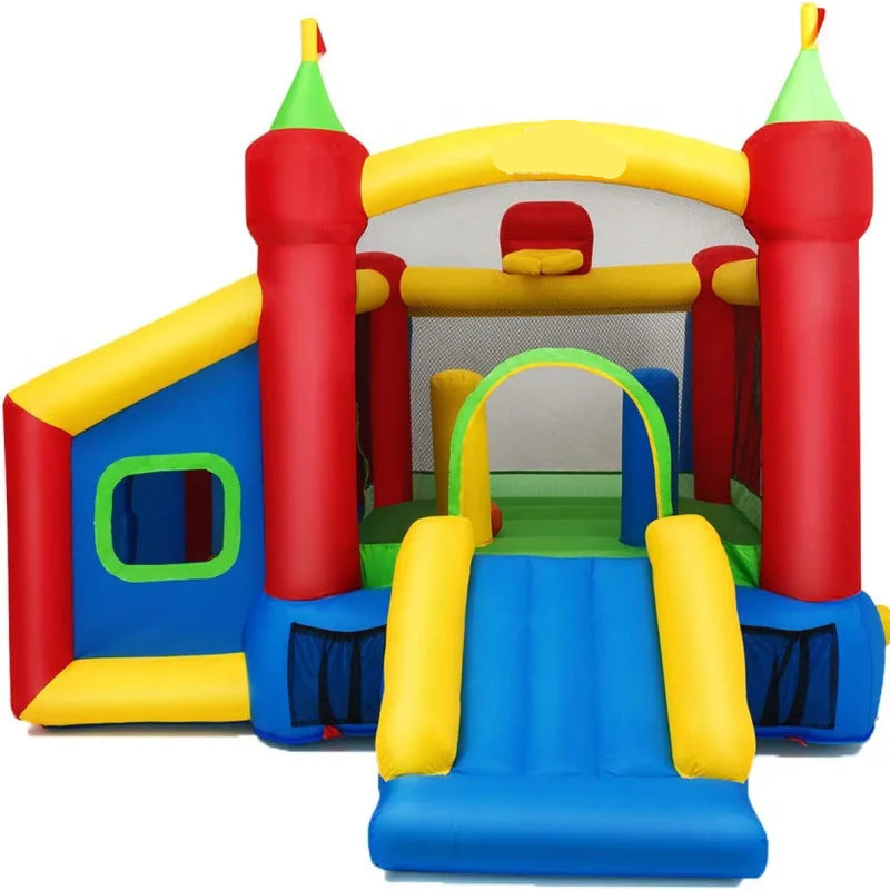 Kids Inflatable Bounce House with 480W Blower