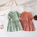 Cute Pattern Casual Little Girls Summer Dresses childrensterritory