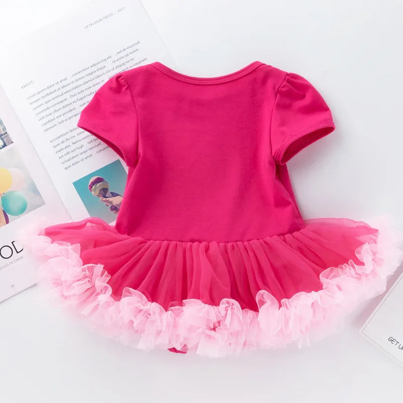 Baby Girls Tutu Romper Dress |1st 2nd Birthday Outfits