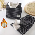 Kids' Long-Sleeved Casual  Winter Clothing Set
