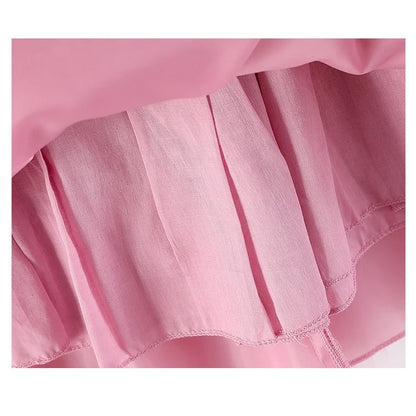 Pearl Mesh Design Tutu Christening Dress for Little Girls