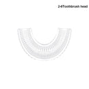 360-Degree Smart U-shaped Electric Cartoon Kids Silicone Toothbrush childrensterritory