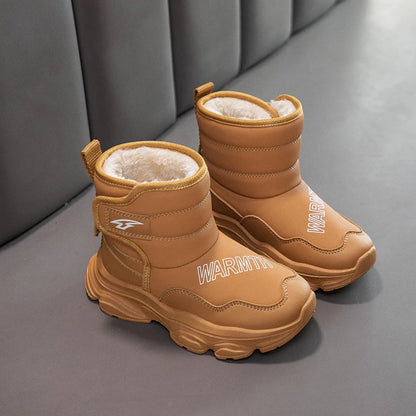 Elegant Waterproof Kids Girls Warm Snow Boots