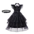 Wednesday Addams Kids Easter Halloween Party Costumes childrensterritory