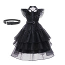 Wednesday Addams Kids Easter Halloween Party Costumes childrensterritory