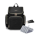 Waterproof Multifunctional Baby Diaper Bag with USB Charging