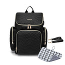 Waterproof Multifunctional Baby Diaper Bag with USB Charging