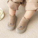 Baby Cute Cartoon Design Rubber Sole Floor Socks Shoes childrensterritory