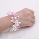 Kids' Girls Pearl and Flower Design Headbands and Wristbands childrensterritory