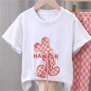Girls' Short-Sleeved Summer Casual Clothing Set childrensterritory